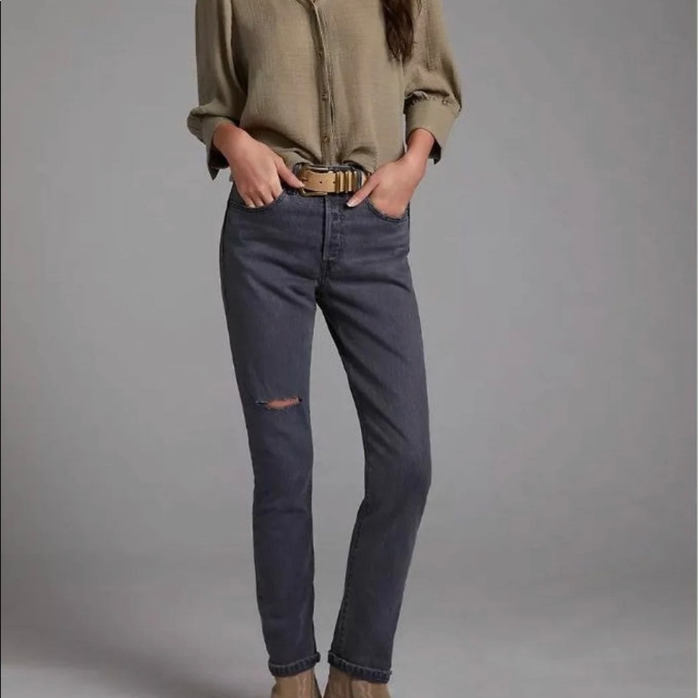 NWT Anthropologie Levi’s 501 Jeans. Size 28